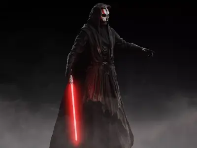 Darth Nihilus Low-poly 3D model