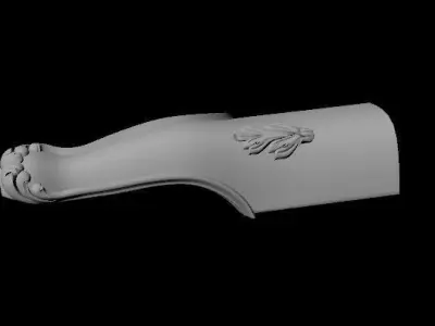 leg High quality 3d models for processing on a cnc machine  3D model order