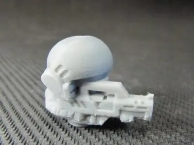 CHIBI-TECH SD - COLONIAL MK II HATCH GUNNER 3D print model