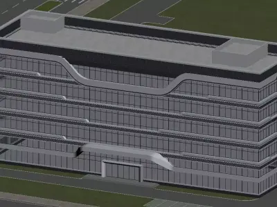 office building 3D model