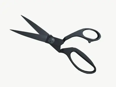 Scissor Low-poly 3D model