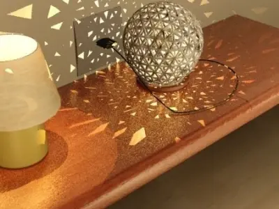TABLE LIGHT Low-poly 3D model purchase