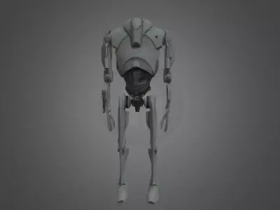 B2 Battle Droid 3D model