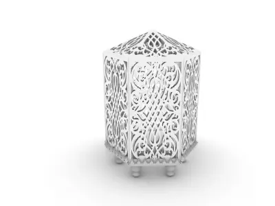 arabic lamp 3D print model