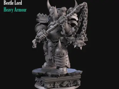 Beetle Lord 3D print model