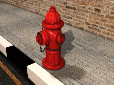 Fire Hydrant 3d model 3D model