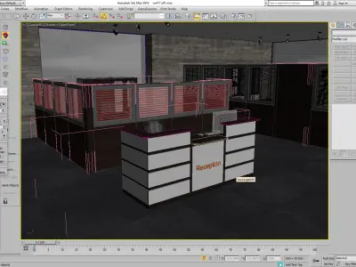 reception room co411 a01 3D model