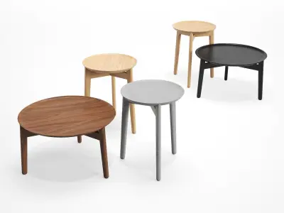 Plaisir Small Tables 3D model