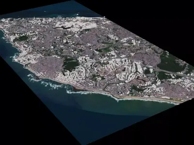Salvador - Brazil 3D model