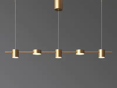 Sunshine Long lampatron 3D model