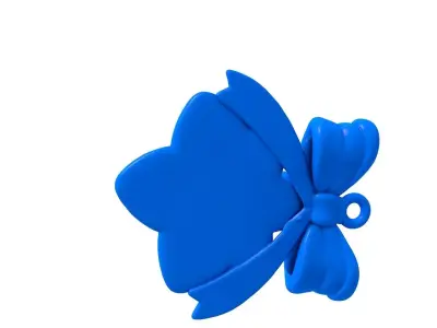 Cute Merry Christmas - Christmas - Merry Christmas Ornament  3D print model