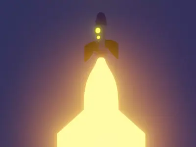 Rocket Launch 3D model