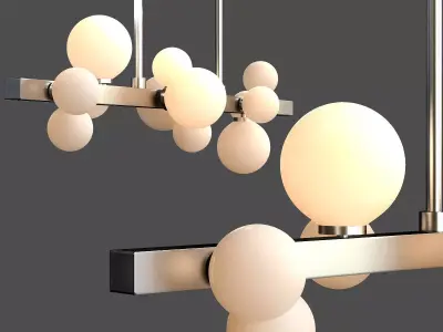 MINI HINSDALE CHANDELIER 3D model