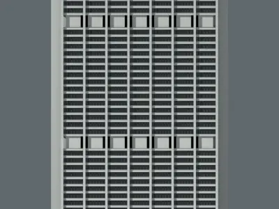 Chase Tower Chicago 3D print model