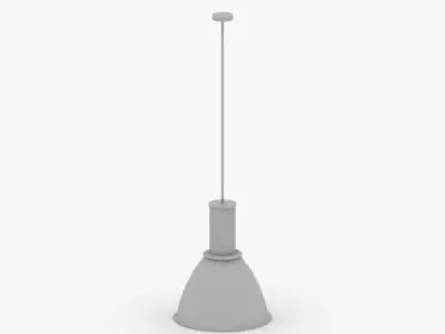 1504 - Hanging Lamp Low-poly 3D model