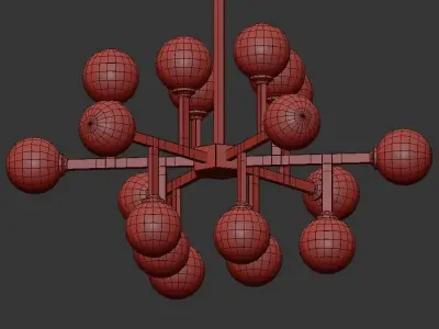 TRICIA CHANDELIER 3D model