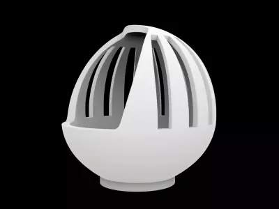 Sphere Lamp Shade 3D Printable Model 3D print model
