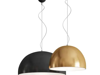 Oluce SONORA Pendant Lamp 3D model
