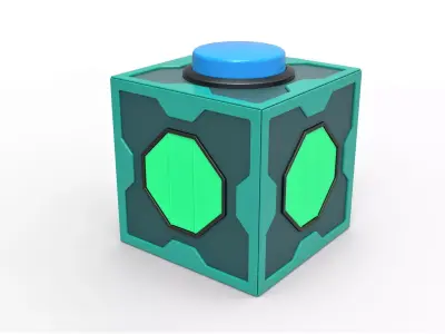 Meeseeks box from Rick and Morty 3D print model