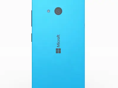 Microsoft Lumia 540 Dual SIM Blue 3D model