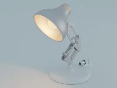 desk lamp 3D model