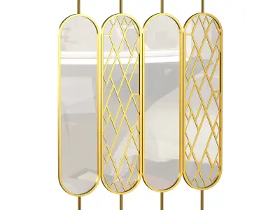 Partition Low-poly 3D model