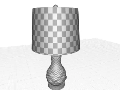 Langsa BubbGenie Bottle Table Lamp 3D model