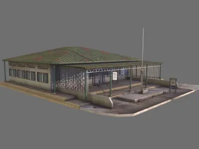 Building 08 3D model