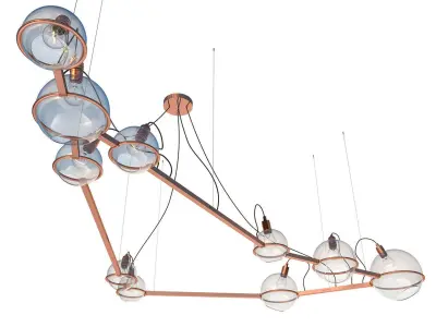 Chandelier Capricorne SKU 20726 Free 3D model