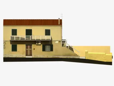 Village Home  N-E Low-poly 3D model