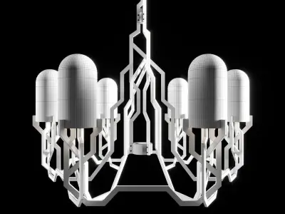 moooi Plant Chandelier 3D model