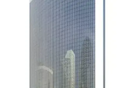 Modern Curved Skyscaper 3D model