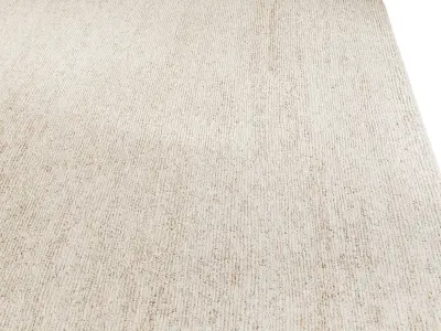 Carpet set 9140 - Hand-knotted Wool Stripe Rug - 5k 3D model