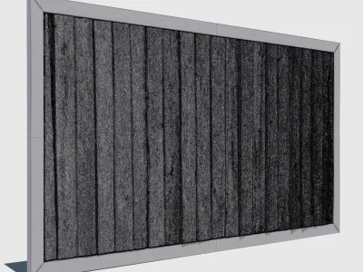 Wood Panel 3D model