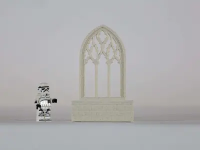 18 Mini Gothic Windows 3D print model