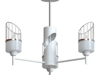 Rod chandelier Inna 3737 - 3C 3D model