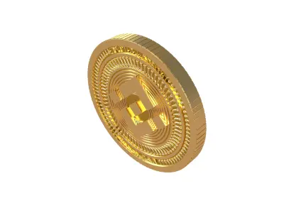 Binance Coin v4 001 3D model