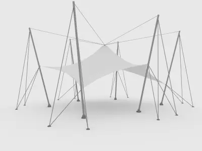 Membrane Tensile 2 3D model