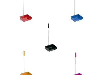 Large Dustpan Collection  3D Model Pack