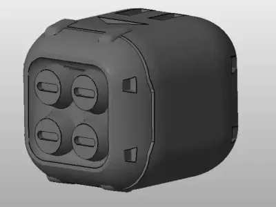 CHIBI-TECH SD - LRM-4 ML POD         3D print model