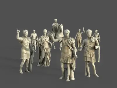  Roman Sculptures 