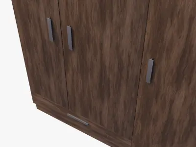 Cupboard wardrobe 3D model