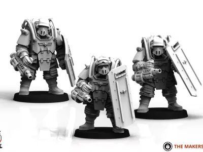 Universal Guard - Abhumans 3D print model