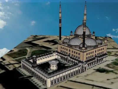 Architecture-Religion-God-Culture-Temple -0237 3D model