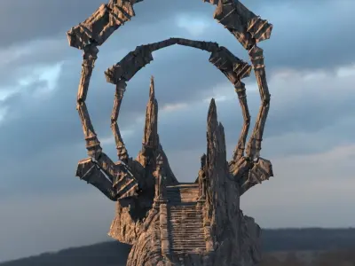 Dragon Keeper Stone  3D model