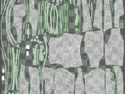 Bomber Jacket Female Sci-Fi 3D model