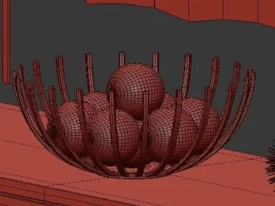 chest of drawers 1 3D model