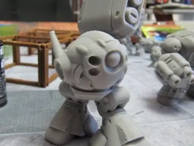 CHIBI-TECH SD - DED-409 CHASSIS          3D print model