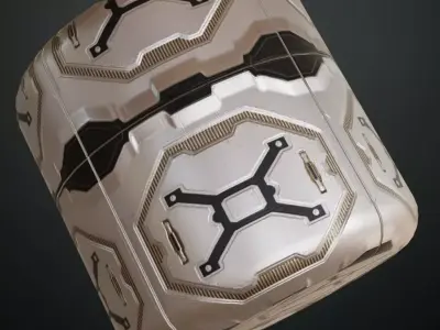 Diamond Weave Chain Link Mesh PBR SEAMLESS Texture