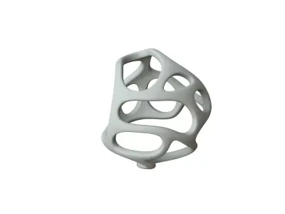 SciFi Cube Object No 23747 Low Poly Shape Texture